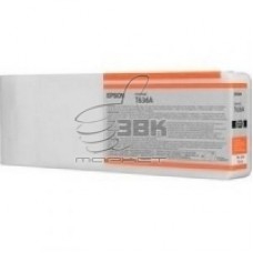 Картридж EPSON T636A оранжевый повышенной емкости для Stylus Pro 7900/9900 (C13T636A00)