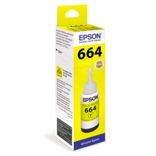Контейнер EPSON T6644 с желтыми чернилами для L100/L110/L210/L300/L355 (C13T66444A)