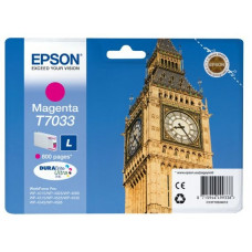 Картридж EPSON T7033 пурпурный для WP-4015/4095/4515/4595 (C13T70334010)
