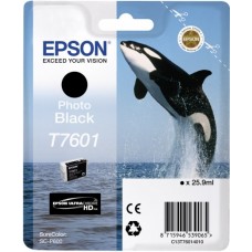 Картридж EPSON T7601 черный фото для SC-P600 (C13T76014010)