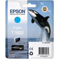 Картридж EPSON T7602 голубой для SC-P600 (C13T76024010)