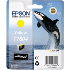 Картридж EPSON T7604 желтый для SC-P600 (C13T76044010)