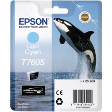 Картридж EPSON T7605 светло-голубой для SC-P600 (C13T76054010)