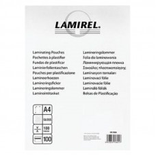 Fellowes Пленка для ламинирования  Lamirel,  А4, 100мкм, 100 шт. (LA-78658)
