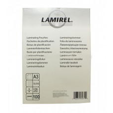 Fellowes Пленка для ламинирования  Lamirel,  А3, 125мкм, 100 шт. (LA-78659)