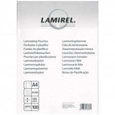 Fellowes Пленка для ламинирования  Lamirel,  А4, 125мкм, 100 шт. (LA-78660)