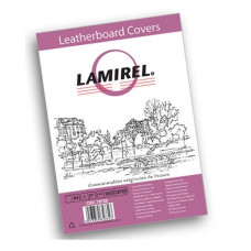 Fellowes Обложки Lamirel Delta A4, картонные, с тиснением под кожу , цвет: кофейный 250г/м, 100шт (LA-78768)