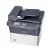 Лазерный копир-принтер-сканер-факс Kyocera FS-1125MFP (А4, 25 ppm, 1200dpi, 25-400%, 64Mb, USB, Network, цв. сканер, факс, дуплекс, автоподатчик, пуск. комплект)