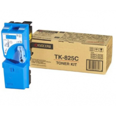 KYOCERA Тонер-картридж TK-825C 7 000 стр. Cyan для KM-C2520/C2525E/C3225/C3232/3232E/C4035E