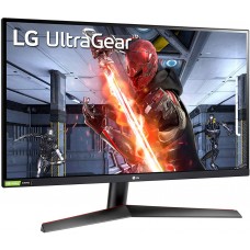 МОНИТОР 27" LG Gaming 27GN800-B Black (IPS, LED, Wide, 2560x1440, 144Hz, 1ms, 178°/178°, 350 cd/m, 1000:1, +DP, +2хHDMI, +MM, )