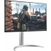 МОНИТОР 27" LG 27UP650-W Black-Silver (IPS, LED, Wide, 3840x2160, 60Hz, 5ms, 178°/178°, 400 cd/m, 1000:1, +DP, +2хHDMI, )