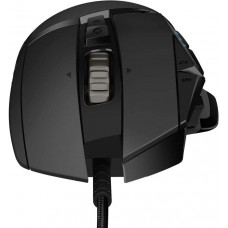 Logitech Мышь игровая высокоточная G502 HERO, 11 кнопок, длина кабеля 2,1м. (910-005470)