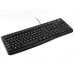 Logitech Клавиатура проводная K120 For Business Black USB. (920-002522)