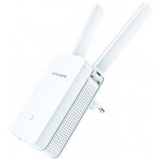 Mercusys MW300RE, N300 Усилитель Wi-Fi сигнала, подключение к настенной розетке,  до 300 Мбит/с на 2,4 ГГц, поддержка стандартов 802.11b/g/n, кнопка Reset, кнопка WPS, 2 внешние антенны