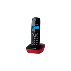 Р/телефон Panasonic KX-TG1611RUR (черный/красный)
