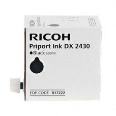 RICOH Чернила для дупликатора тип 2430 черные ( 1 картридж*500мл) (817222)
