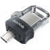 Флеш накопитель 256GB SanDisk Ultra Android Dual Drive OTG, m3.0/USB 3.0, Black (SDDD3-256G-G46)