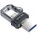 Флеш накопитель 256GB SanDisk Ultra Android Dual Drive OTG, m3.0/USB 3.0, Black (SDDD3-256G-G46)