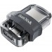 Флеш накопитель 256GB SanDisk Ultra Android Dual Drive OTG, m3.0/USB 3.0, Black (SDDD3-256G-G46)