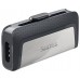 Флеш накопитель 256GB SanDisk Ultra Dual Drive, USB 3.0 - USB Type-C (SDDDC2-256G-G46)