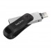 Флеш накопитель 64GB SanDisk iXpand Go USB3.0/Lightning (SDIX60N-064G-GN6NN)