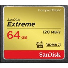 Флеш карта CF 64GB SanDisk Extreme 120MB/s (SDCFXSB-064G-G46)