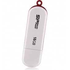 Флеш накопитель 16Gb Silicon Power LuxMini 320, USB 2.0, Белый