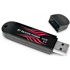 Флеш накопитель 32Gb Silicon Power Blaze B10, USB 3.0, Синий