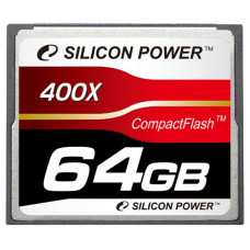 Флеш карта CF 64GB Silicon Power, 400X (SP064GBCFC400V10)