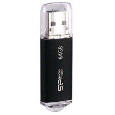 Флеш накопитель 64Gb Silicon Power Ultima II, USB 2.0, Черный (SP064GBUF2M01V1K)