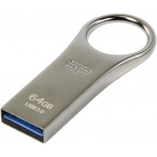 Флеш накопитель 64Gb Silicon Power Jewel J80, USB 3.0, Металлич.корпус (SP064GBUF3J80V1T)