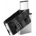 Флеш накопитель 128Gb Silicon Power Mobile C31, OTG, USB 3.1/Type-C, Черный (SP128GBUC3C31V1K)