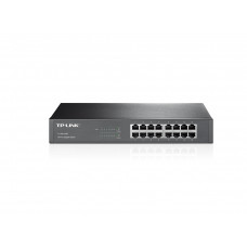 TP-Link TL-SG1016D Коммутатор 16-port Gigabit Switch, Компактный 11,6"