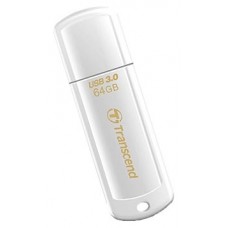 Флеш накопитель 64GB Transcend JetFlash 730, USB 3.0, Белый (TS64GJF730)