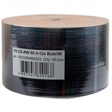 Диск CD-RW VS 700 Mb, 12x, Bulk (50), (50/600) (20168)